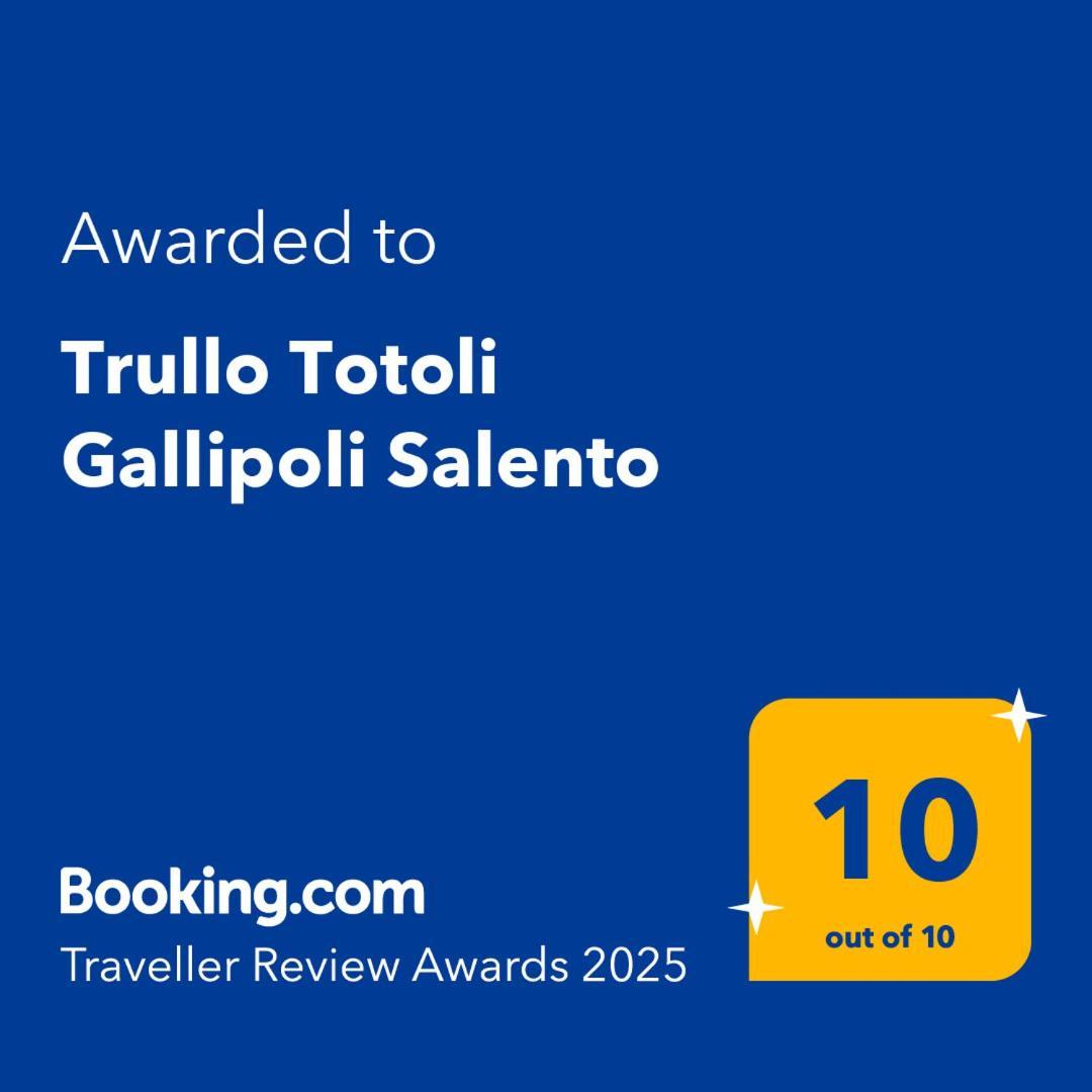 Trullo Totoli Gallipoli Salento Galatone Esterno foto